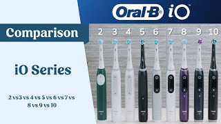 Oral-B iO Series Comparison