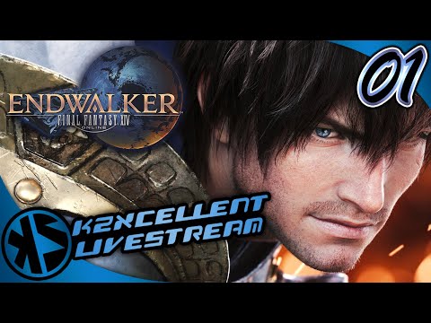 Journey to Sharlayan | Final Fantasy XIV: Endwalker - Day 1 (Part 1) | KZXcellent Livestreams