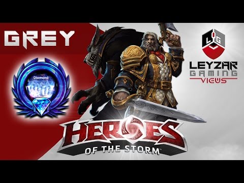 Heroes of the Storm Ranked Gameplay (Season 1) - Greymane Gameplay (HotS Diamond Hero League)
