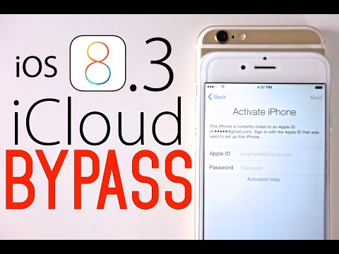 How To Bypass iCloud Activation Lock on iOS 8 / 8.3 / 8.4