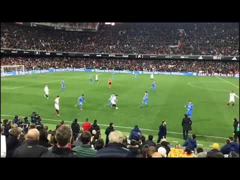 BRUTAL TANGANA VALENCIA VS GETAFE