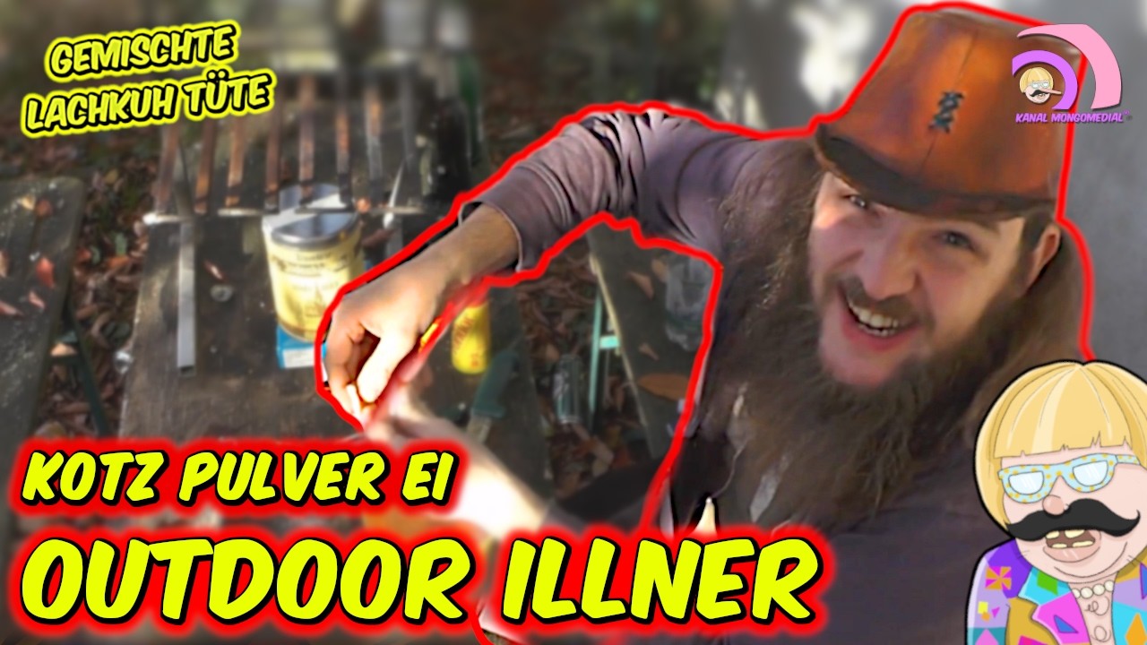 OUTDOOR ILLNER: Pulver Eiweis und Harzkäs Spiegelei! Kotz schwere Not! |Gemischte Lachkuh Tüte
