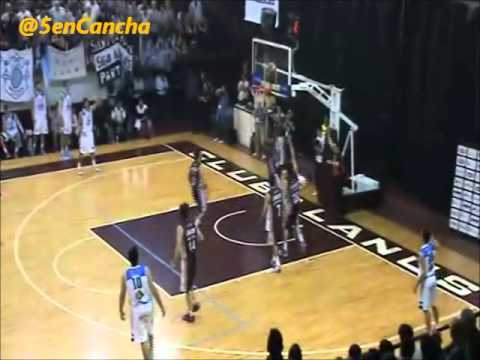 Jugada de Marcos Mata - Doble + falta. Juego 2 Semifinal: Lanús vs. Peñarol