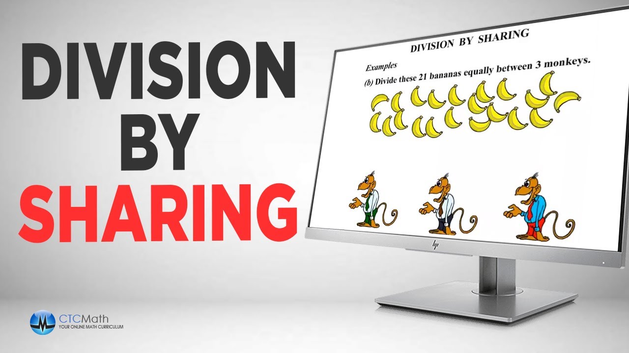 3rd Grade Math Tutorials: Division by Sharing