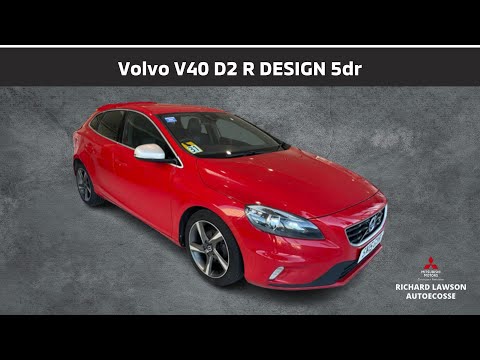 Volvo V40 D2 R DESIGN 5dr Review @ Richard Lawson Autoecosse. SX15GXR