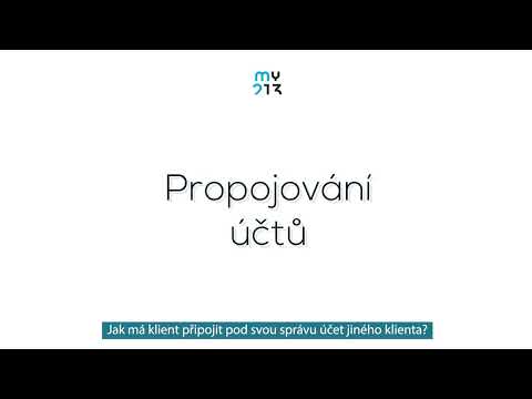 my213 - propojování účtu