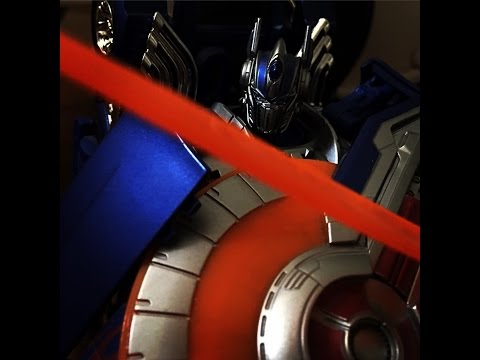 Transformers: Optimus Prime Vs Megatron Stop Motion! HD!
