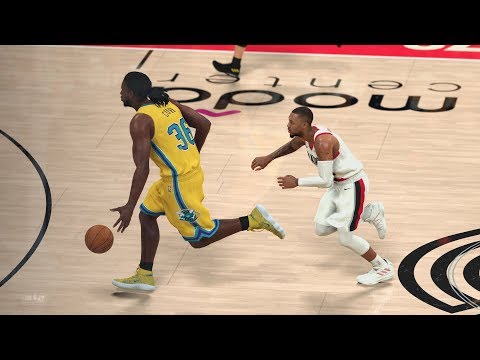 NBA 2K20 My Career EP 137 - Moses Outruns Lillard!