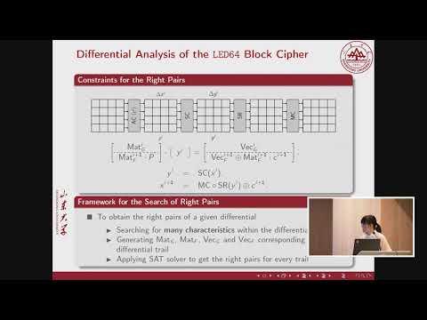 Propriedades diferenciais mais precisas de LED64 e Midori64