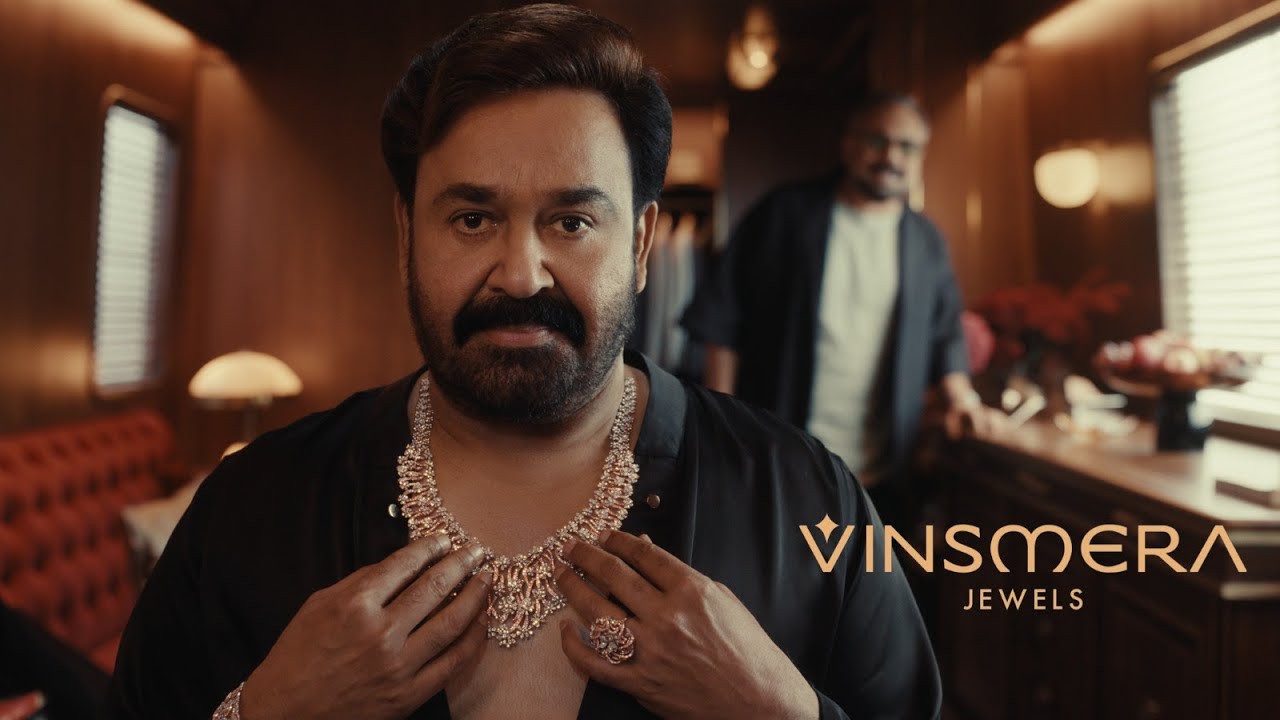 Vinsmera Jewels campaign featuring actor Mohanlal