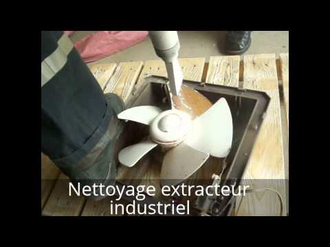 comment nettoyer extracteur d'air