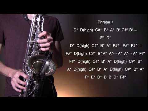 How to play Baker Street - Alto Sax