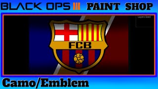 Black Ops 3 - FC Barcelona Emblem Tutorial