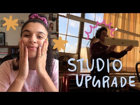 Art Studio Workspace Upgrade ✦ DIY Desk Inspiration Vlog