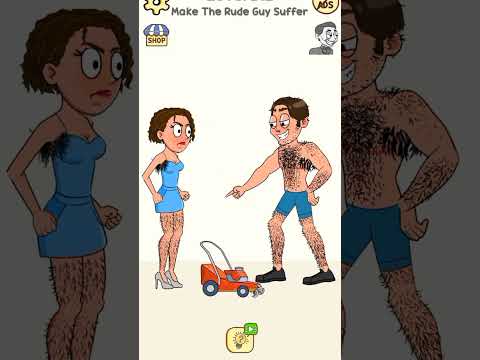 Make the rube guy suffer😀 Tricky Riddle 😂 #shorts #gameplay #subscribe #animação AAUHH