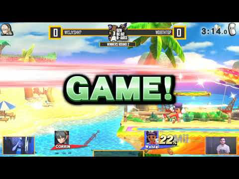 Ultra WBB #154 | WISJYSHH? (Shulk) vs WDBTHtGP (Mii Brawler) - Winners Round 2 - Super Smash Bros. f