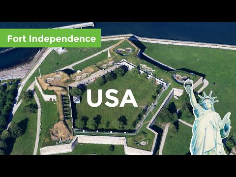 Fort Independence | Massachusetts | US | Street View | Unique | 3D earth | 360 Videos |