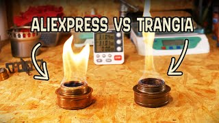 Pojedynek kuchenek na alkohol w termowizji - oryginalna Trangia, chińska kopia oraz samoróbka!