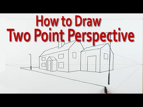 How to Draw using Two Point Perspective PaulPriestleyArt