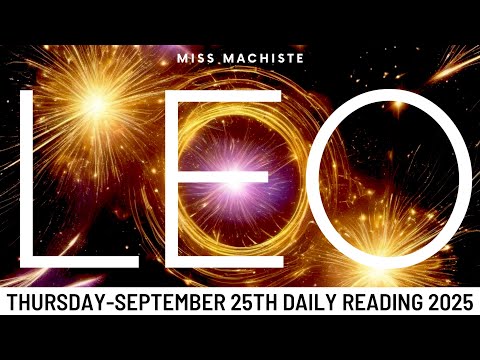 LEO-You Won’t BELIEVE How CLOSE You Are to Getting What You Want!!!✨- September 25th Tarot 2025