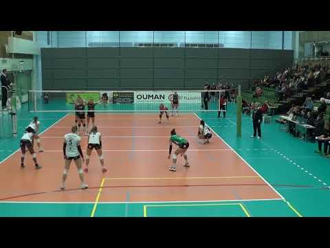 Mia Swanegan #9 - Green Jersey - Polkky Kuusamo vs LP Kangasala