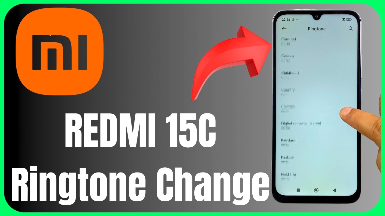 Redmi 15C Tips | Set Different Ringtones for Contacts