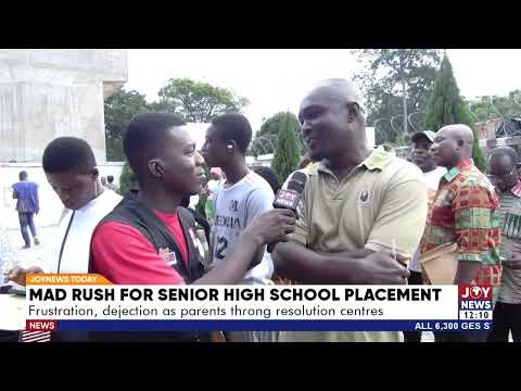 SHS placement challenges: We got here at 3am but are still in the queue – Frustrated parent