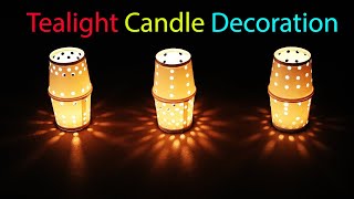 DIY Candle Decoration Video