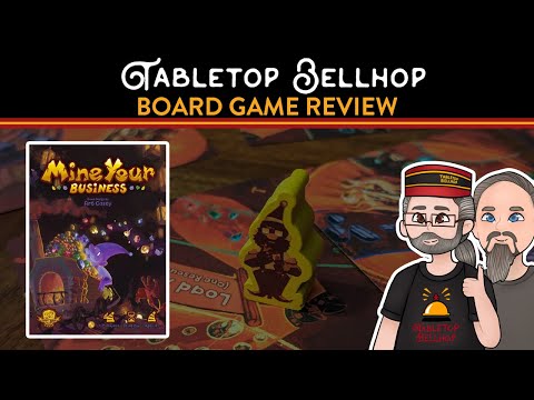 Mine Your Business Review, A solo, cooperative, or competitive spatial puzzle game from Envy Born Games