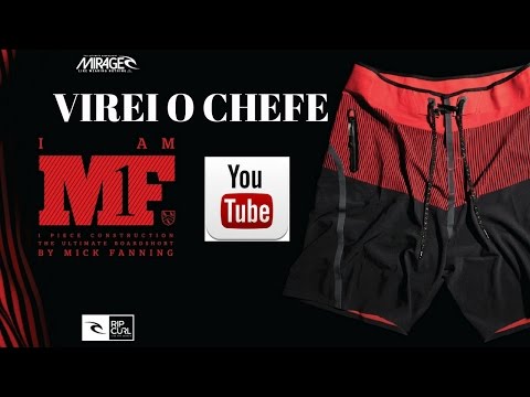 RIP CURL -MIRAGE - MF1 - MICK FANNING - Virei o Chefe