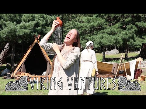 Viking camp at Gunnes Gård during the Medieval week