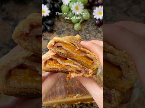 The easiest way to make apricot pie! 🧡🍑 #recipe  #apricot #baking #cooking #tasty