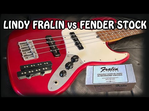 Lindy Fralin J-Style VS Fender Stock pickups