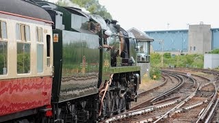 preview picture of video '34046 Braunton + 66603 Poole 26th June 2014'