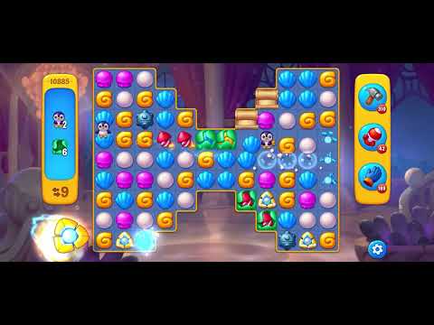 Fishdom level 10885 no boosters フィッシュダム ノーマル