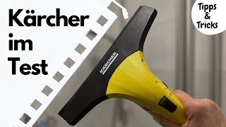 Fenstersauger Kärcher Test | Benutzung und Reinigung| Tipps und Tricks