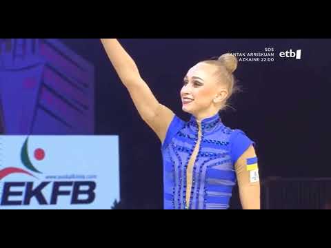Viktoriia Onopriienko Hoop - Euskalgym 2022