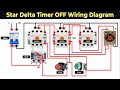 Star Delta Timer Off Wiring Diagram Cut Off Timer Supply In Star Delta Star Delta Control Wiring