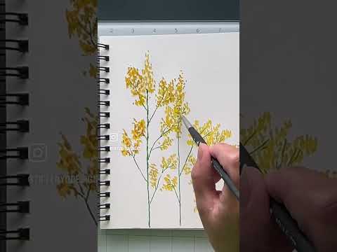 Painting Lady’s Bedstraw