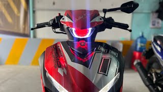 Exciter 155 Test Bi Led B11 55w choá Cos Siêu Nét Tại T23Shop Cần Thơ