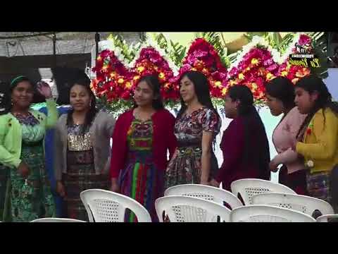 Misión Santa desde aldea Pacutan, Santa Apolonia, Chimaltenango - Acción de gracias, aniversario