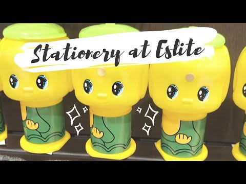 Compras de artigos de papelaria Elite em Taipei, Taiwan