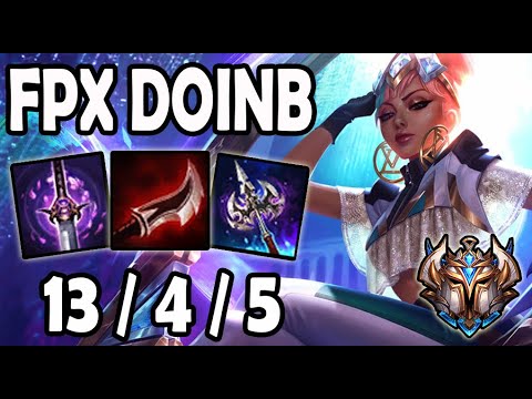 Qiyana vs Kassadin MID [ FPX Doinb ] Lol Challenger Korea