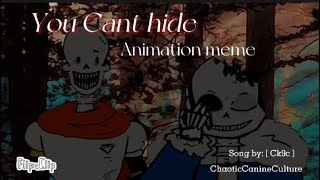 Download lagu [ Horrortale ] You can't hide Animation mp3