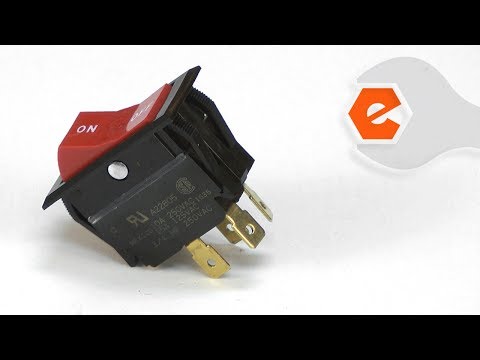 Replacing of red mini rocker switches