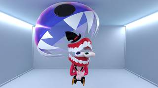 Cover art for Intermission Time, but everyone is Caine or Bubble