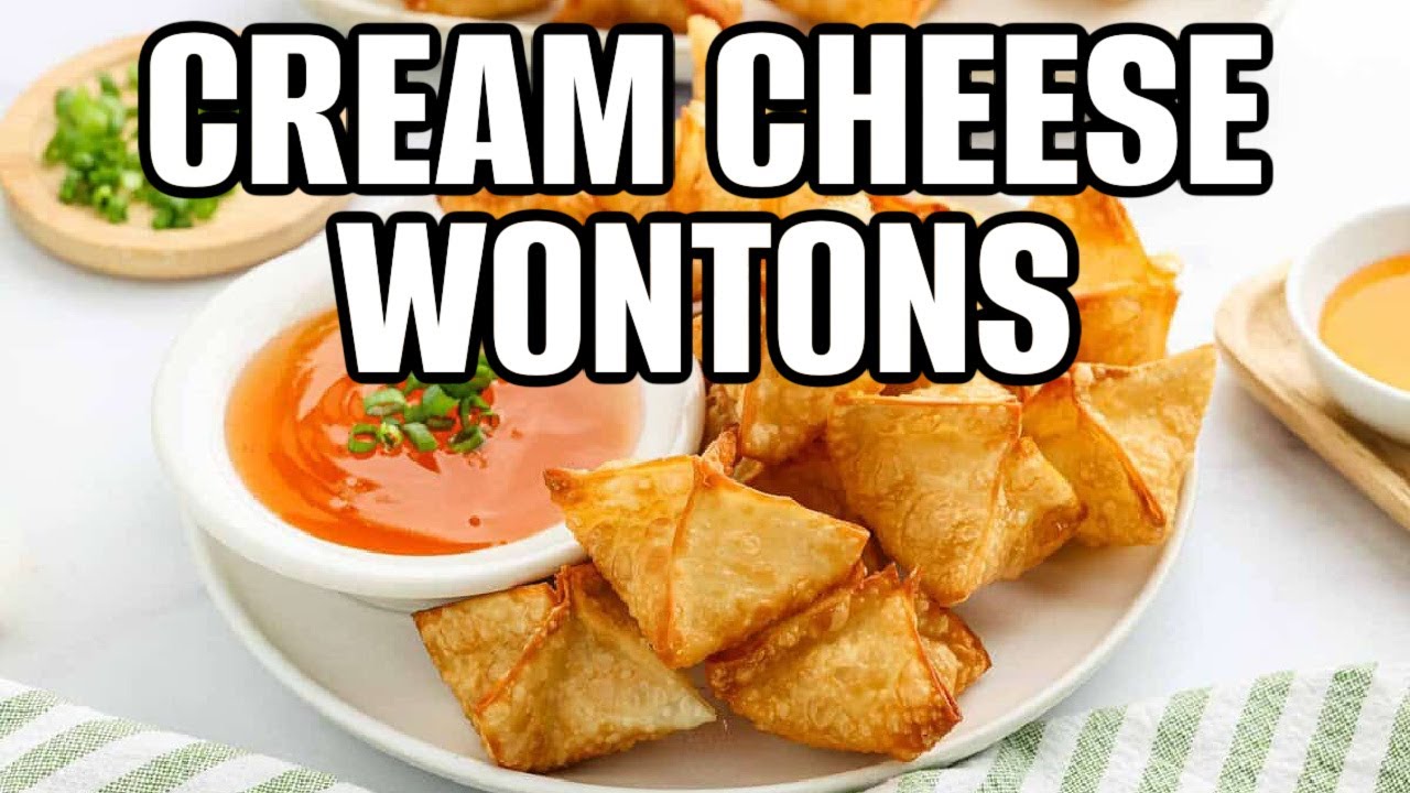 Easy Cream Cheese Wontons – Crispy in Minutes