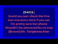 New Edition Mr Telephone Man Karaoke
