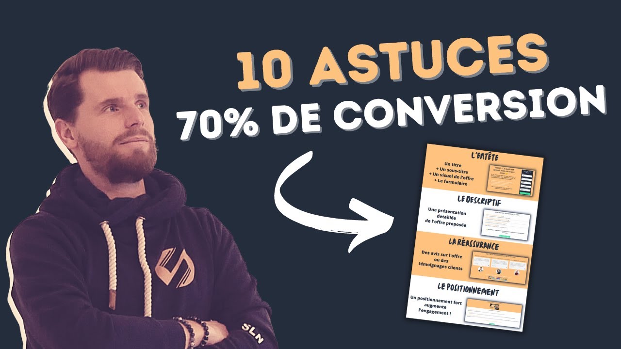 CRÉER UNE LANDING PAGE QUI CONVERTIT (sans y passer la journée)