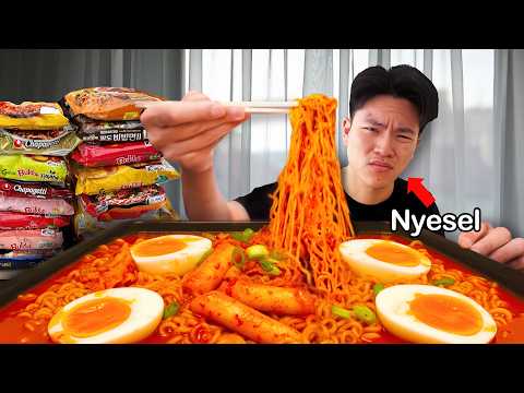 Aku nyoba rating SEMUA mie instan Korea, Gak kuat! 😭